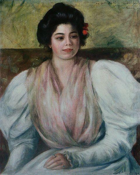 Pierre Auguste Renoir Christine Lerolle china oil painting image